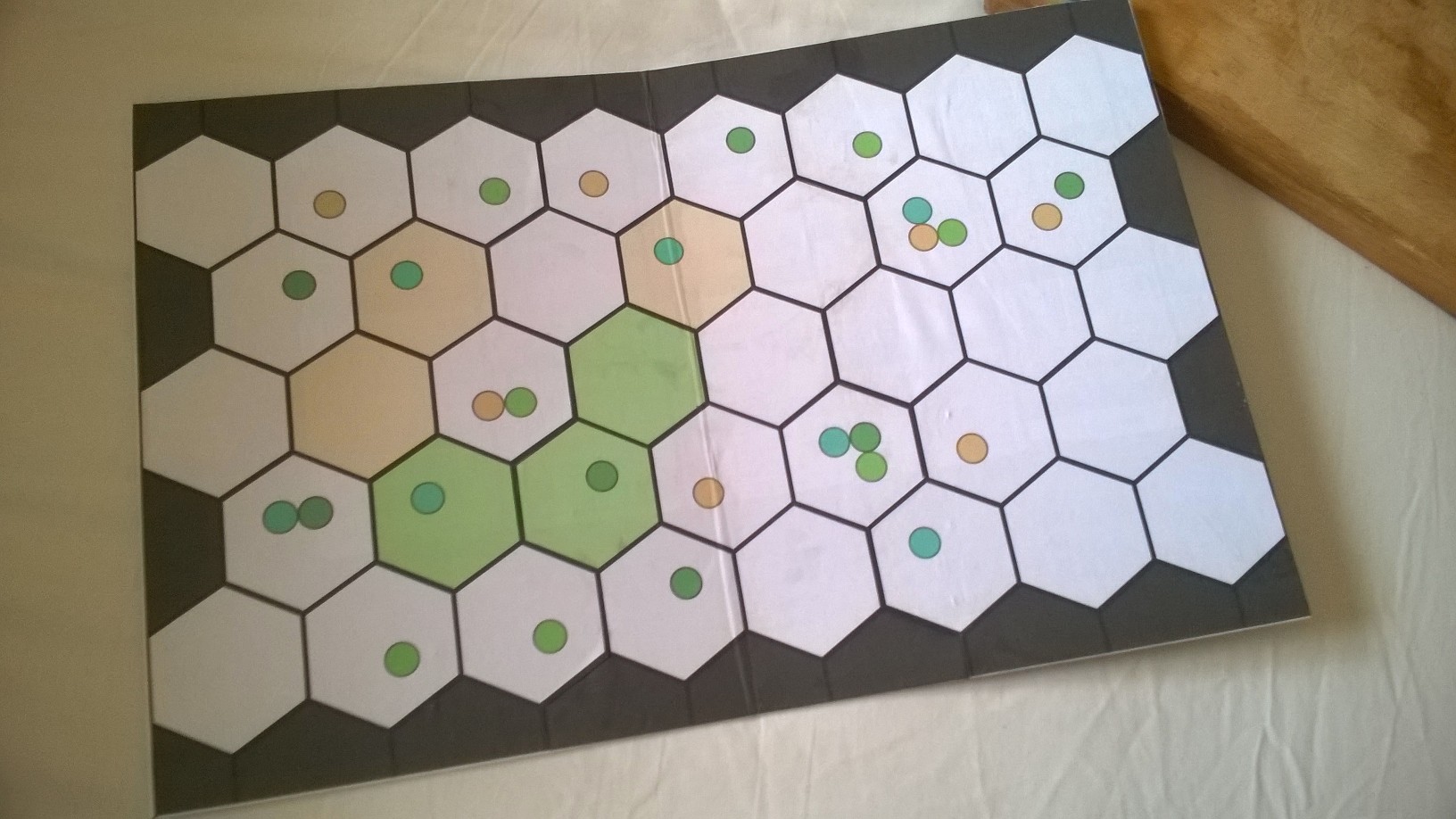 Printed board layout